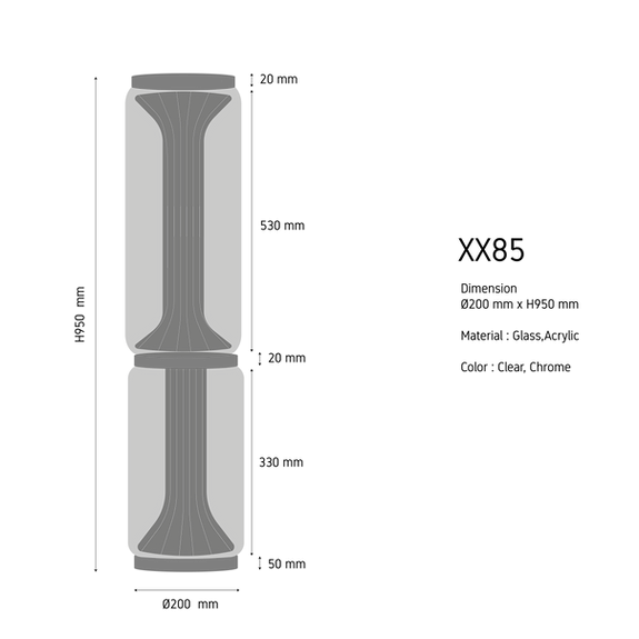 Floor Lamp AURA TUBE  XX85