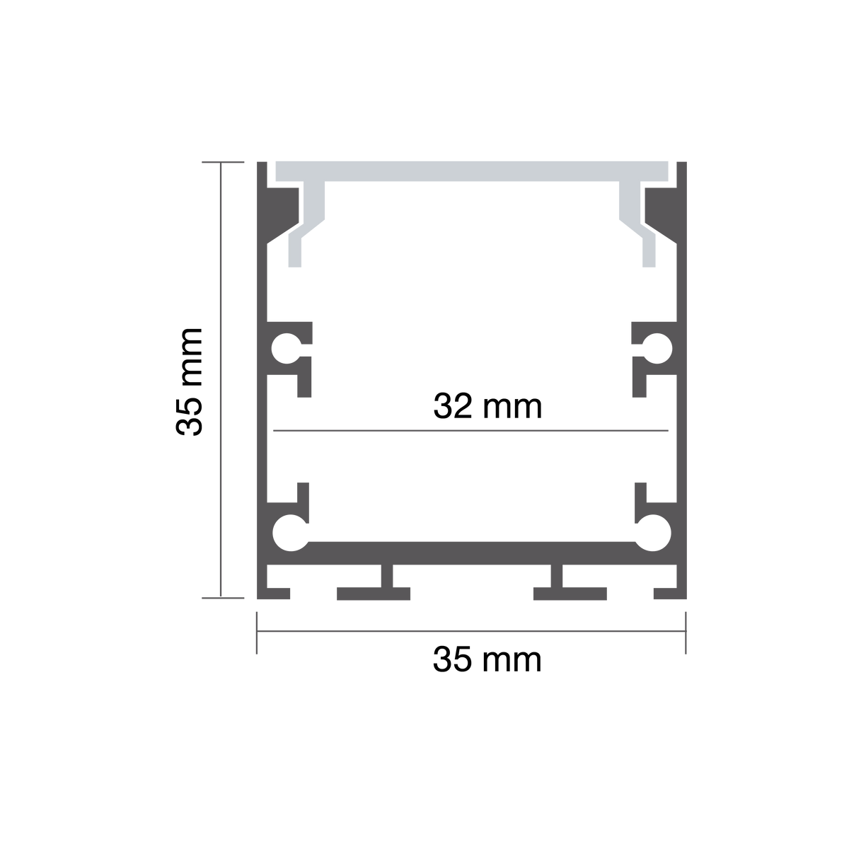 Aluminum Profile PW-CASE-034