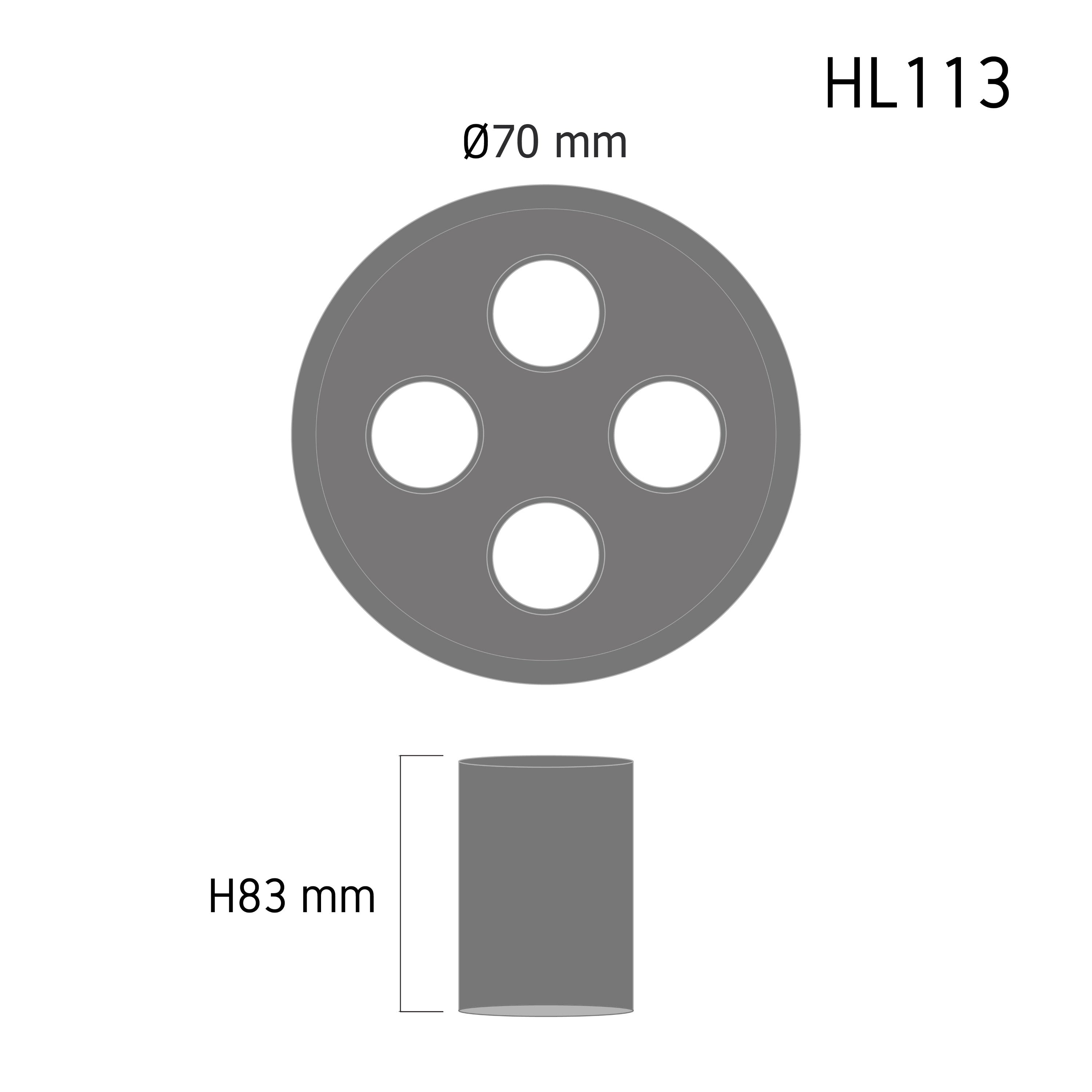 Downlight HL113 – recessed LED ceiling spotlight, view 3 | LAMP & LIGHT - Design forward Decorative lamp , Downlights, pendant lamp , striplights
