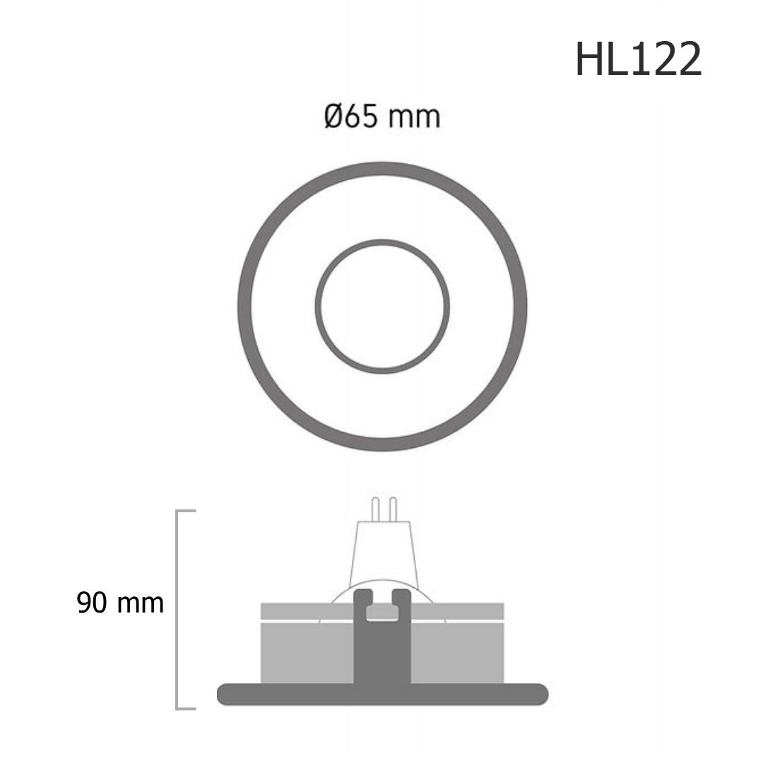 Downlight HL122 (Reflect S1)