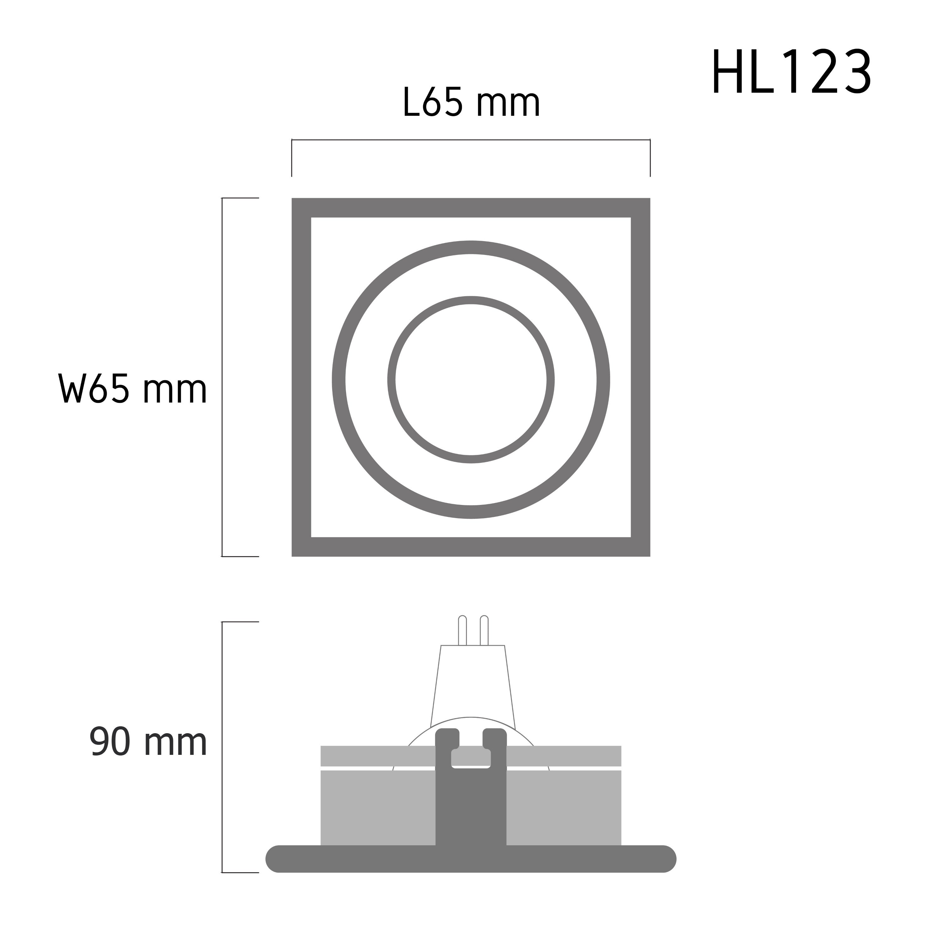 Downlight HL123 (Reflect S1)