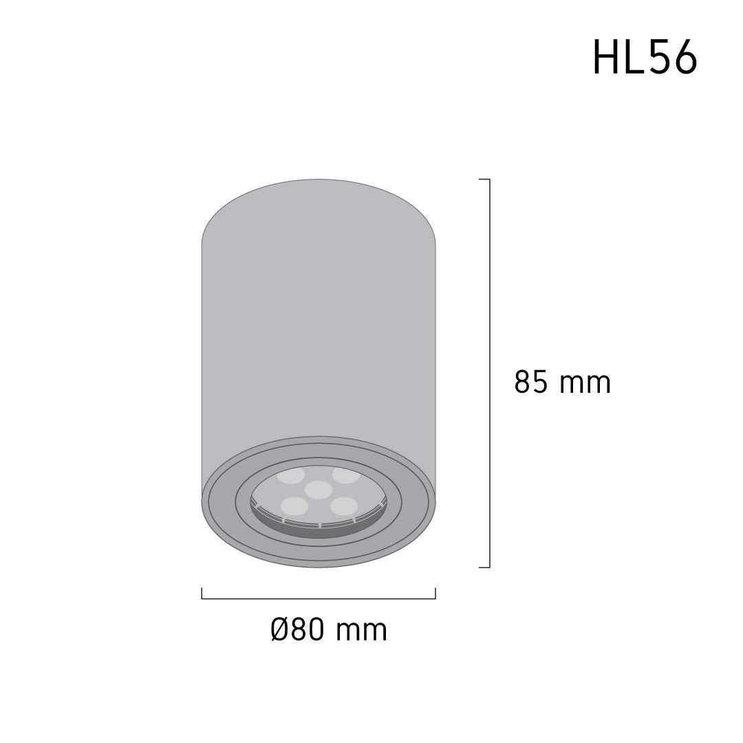 Downlight HL56 – recessed LED ceiling spotlight, view 4 | LAMP & LIGHT - Design forward Decorative lamp , Downlights, pendant lamp , striplights