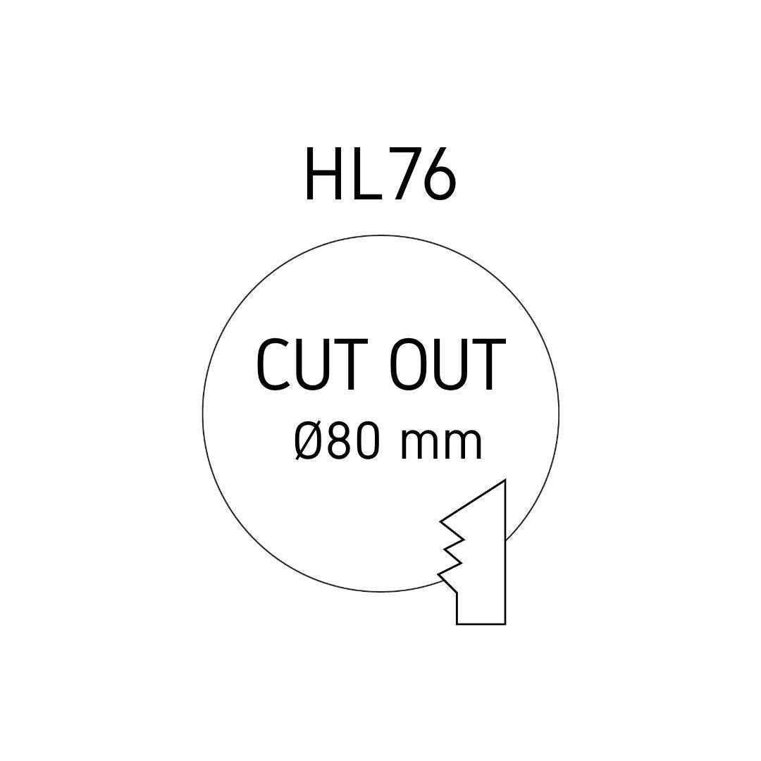 ดาวน์ไลท์ LED ฝังฝ้า Downlight HL76 ภาพที่ 6 | Lamp & Light โคมไฟตกแต่งบ้าน โคมไฟดาวน์ไลท์ โคมไฟเพดาน