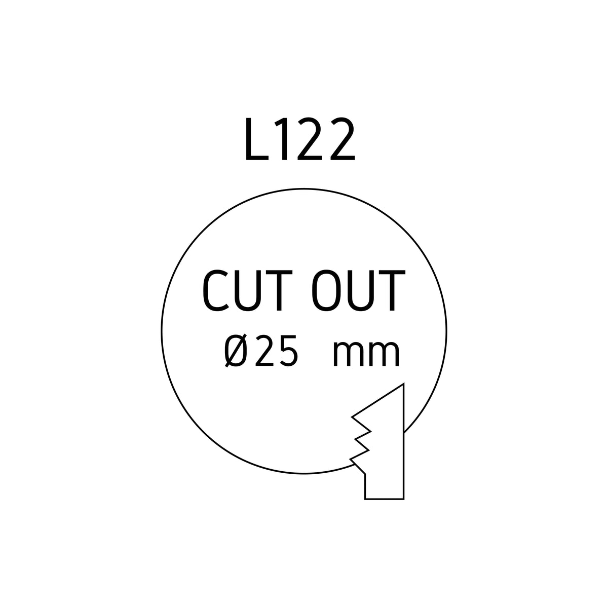 Mini Downlight L122 3W 4000K