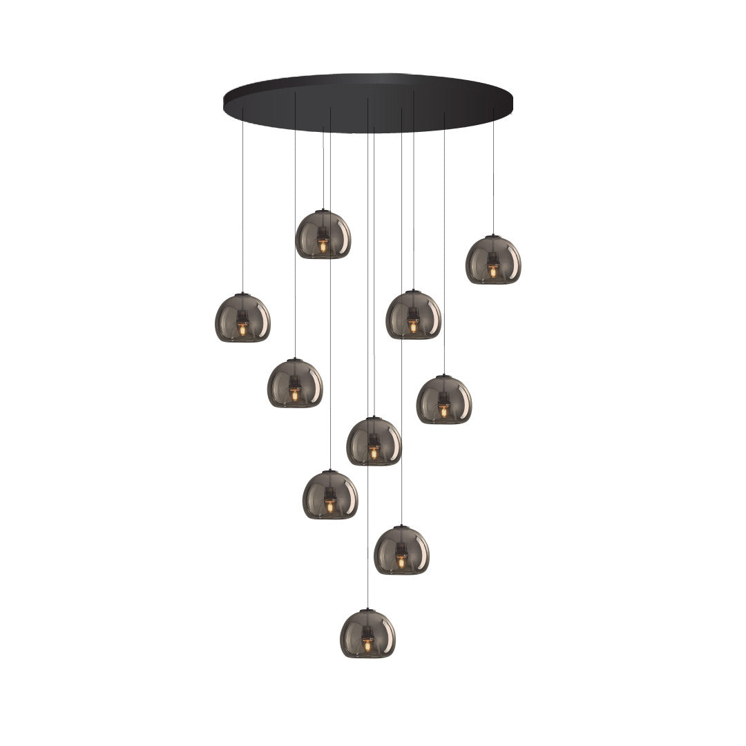 Multi-drop Round 10 Head Black (Q391)