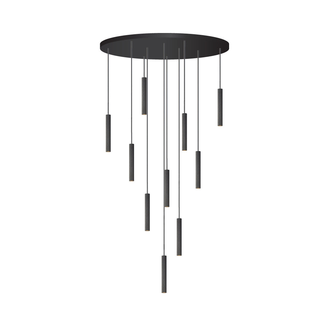 Multi-drop Round 10 Head Black (Q507)