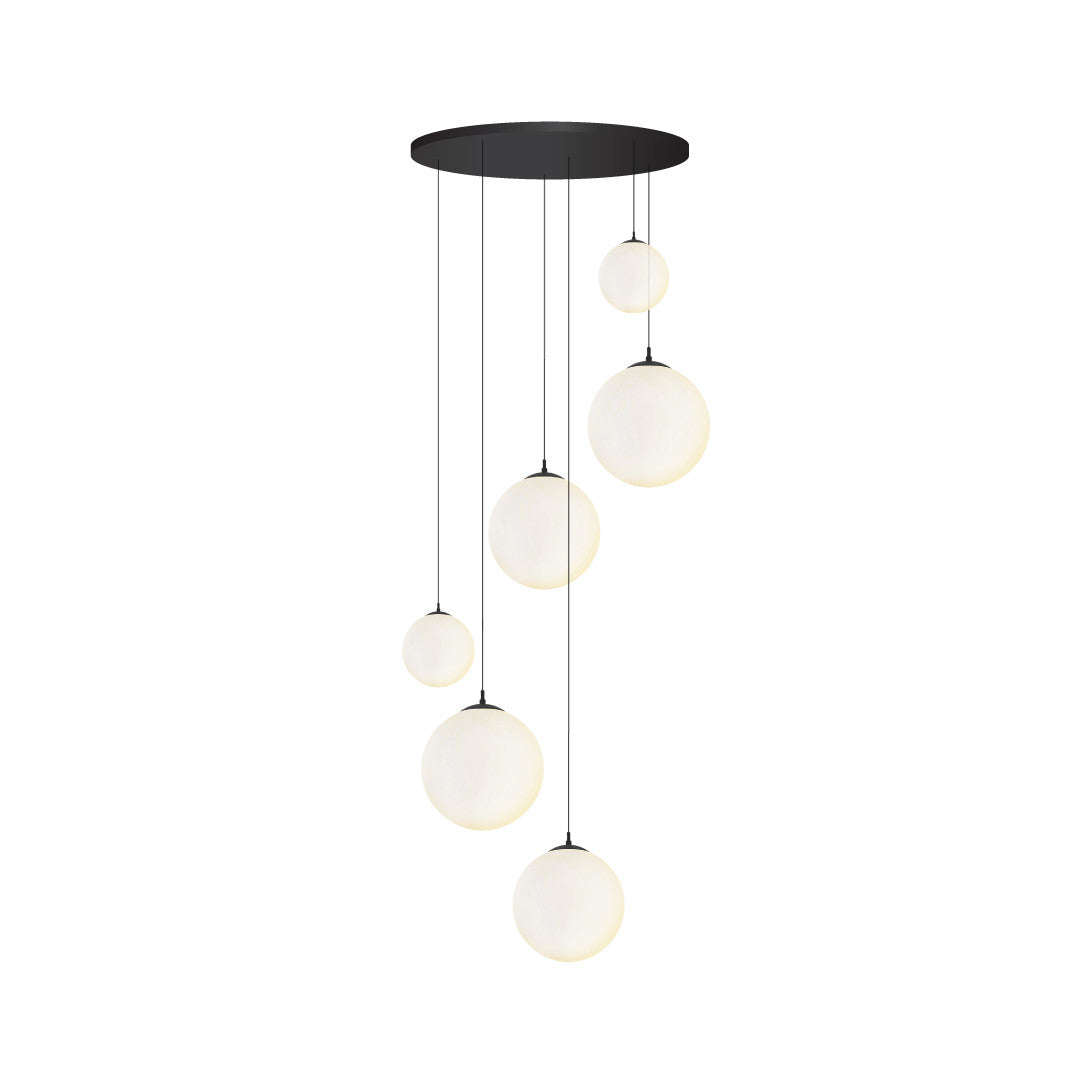 Multi-drop Round 6 Head Black (Q411, Q412, Q413)