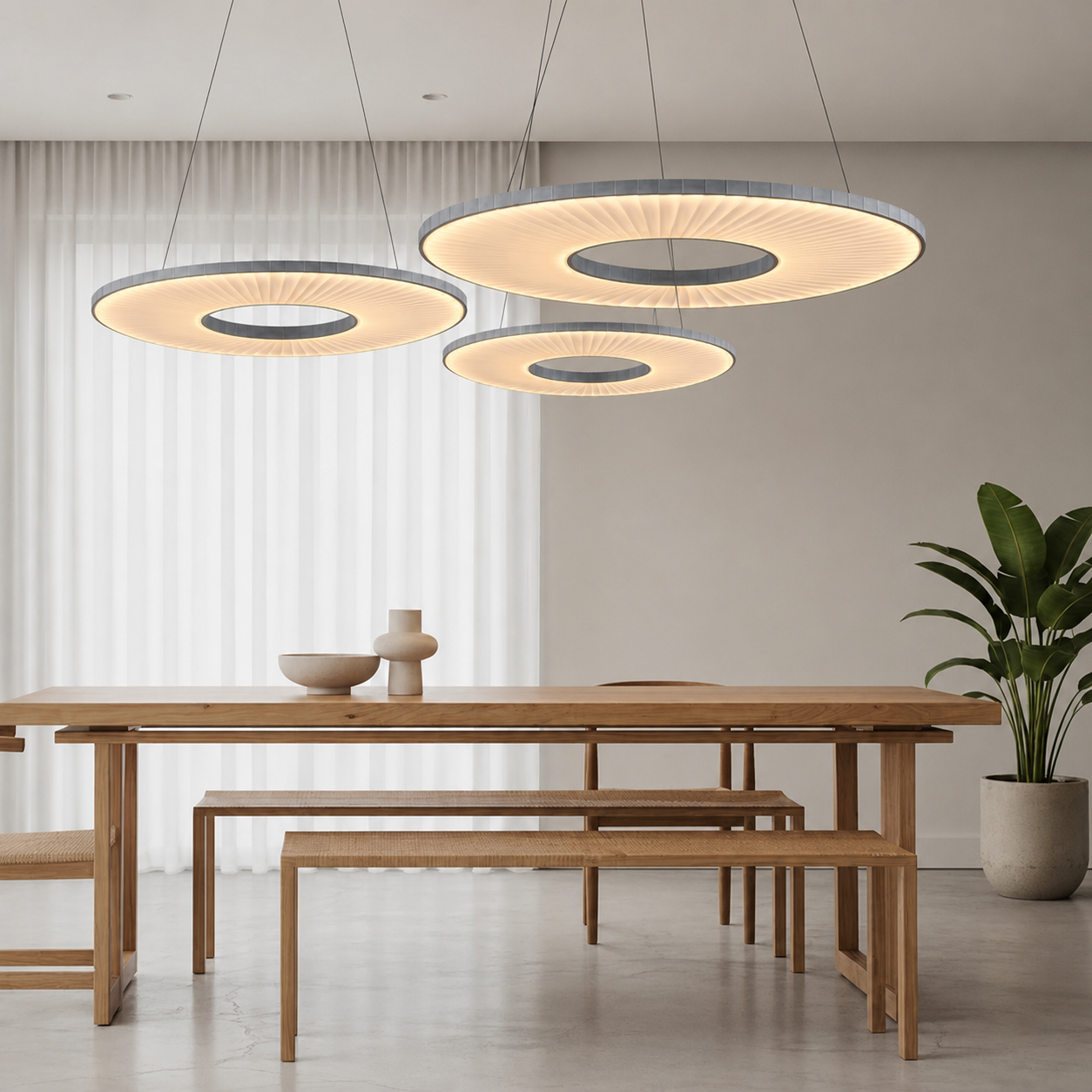Chandelier ZEN PLEAT P210