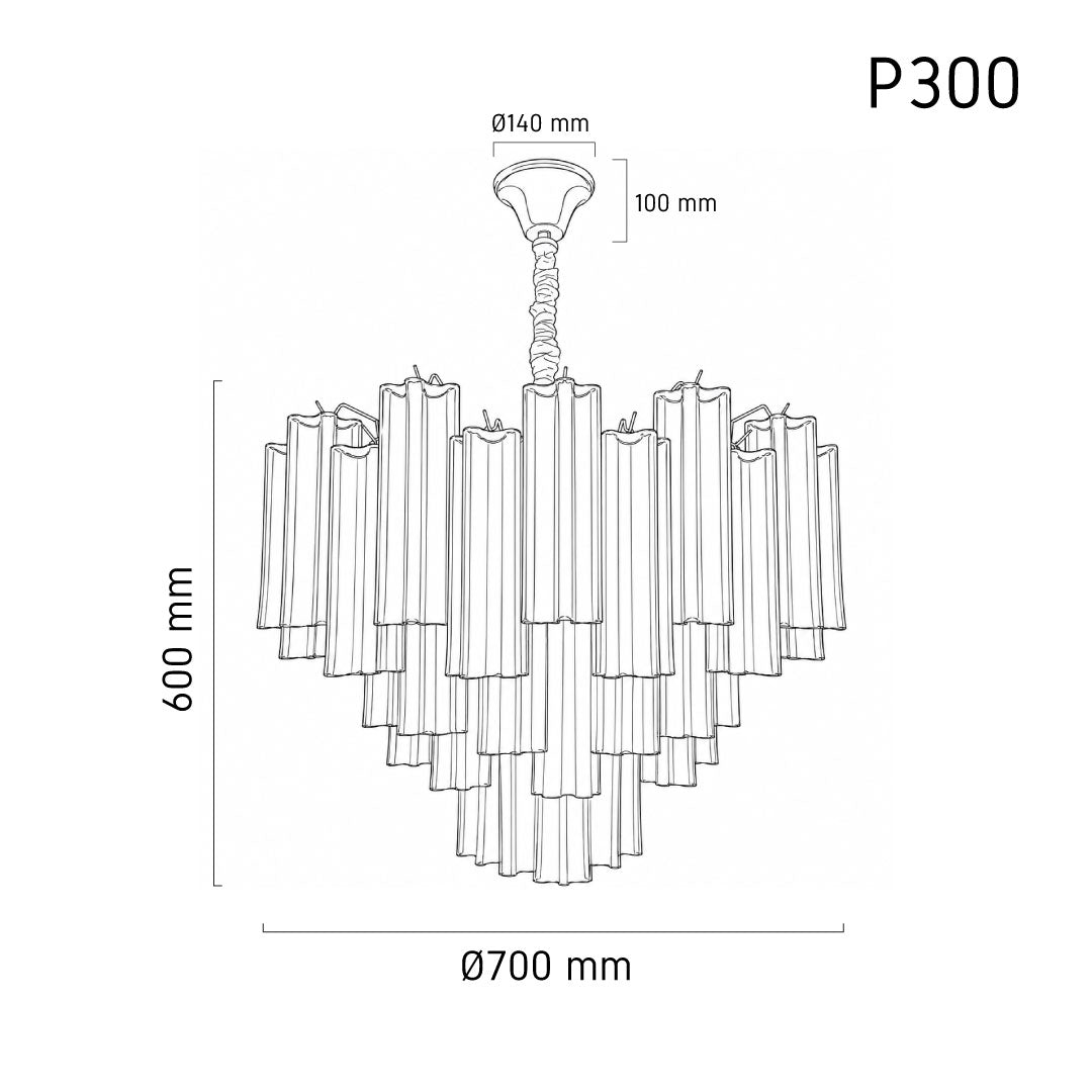 Chandelier Clarice P300