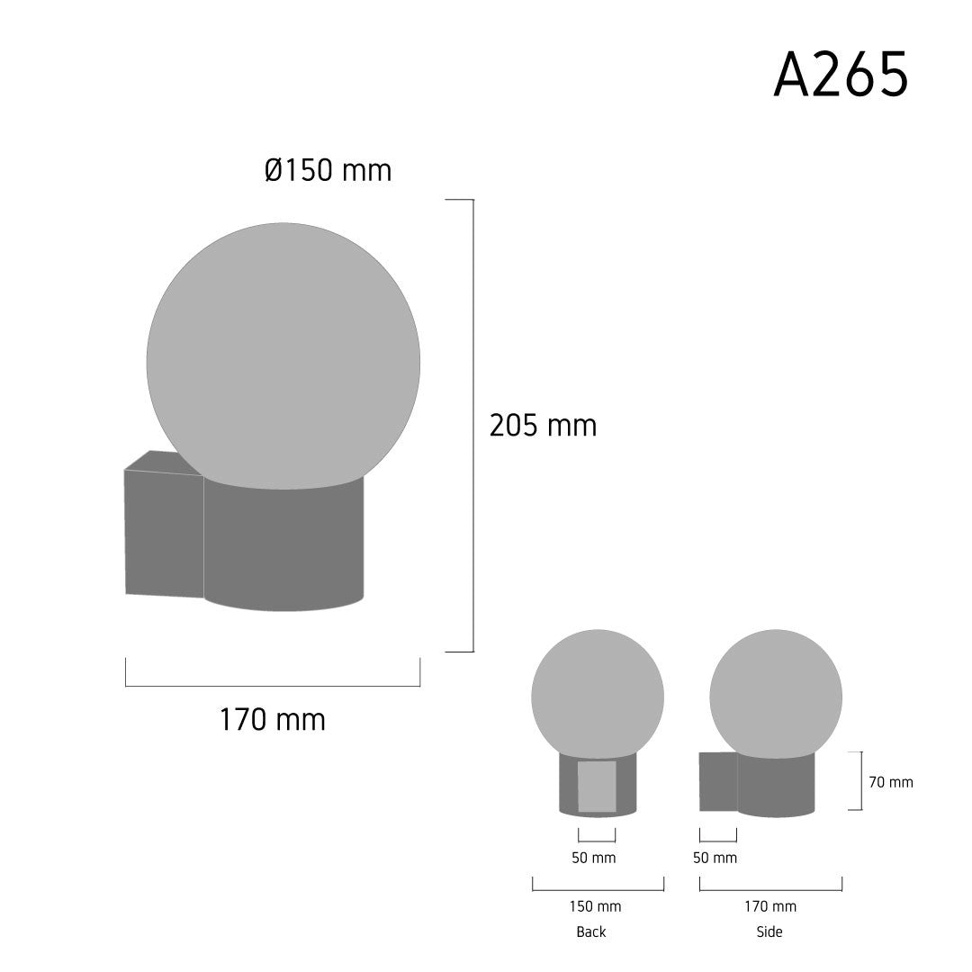 Outdoor Wall Lamp LUNIO A265