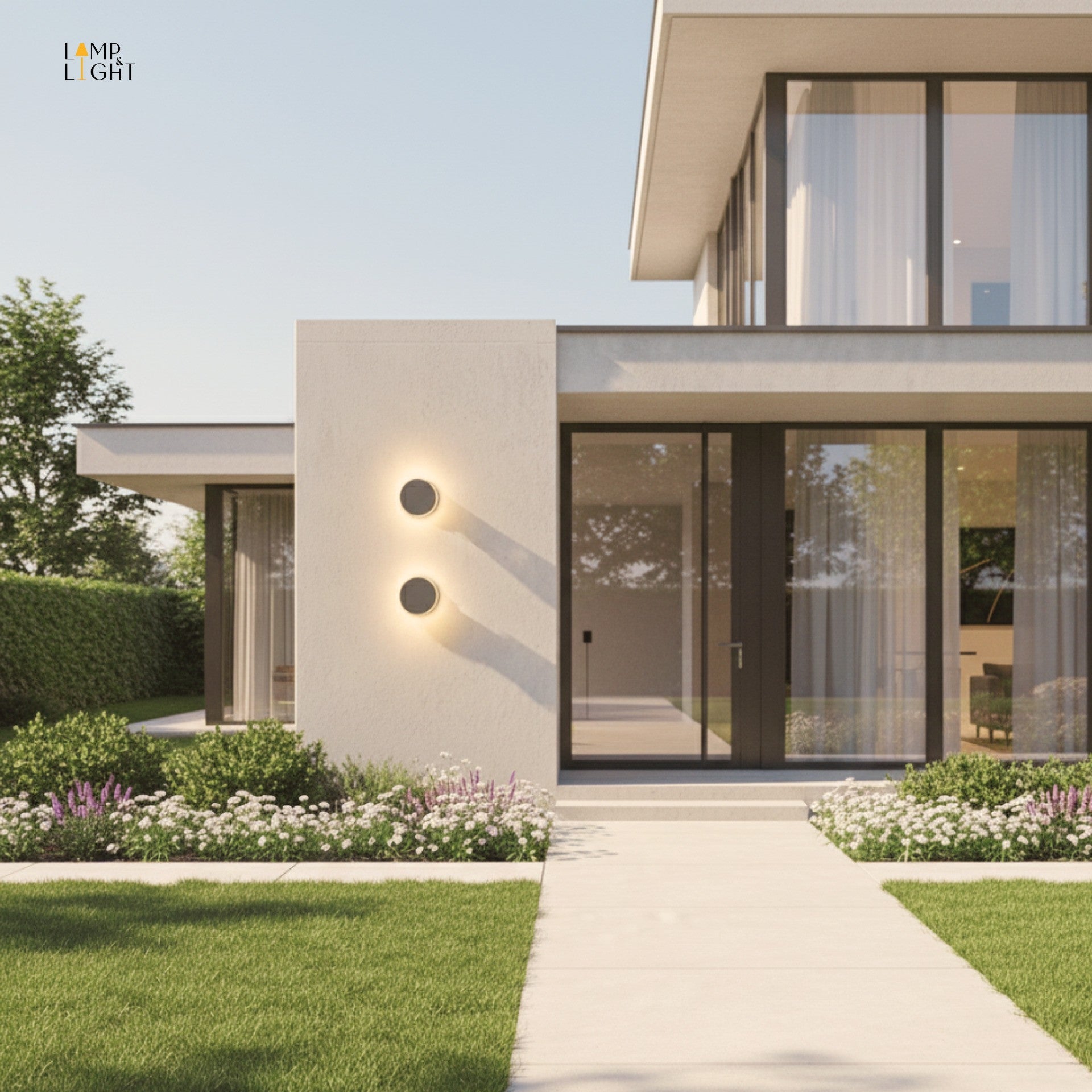 Outdoor Wall Lamp DUO DISCO A284 LED