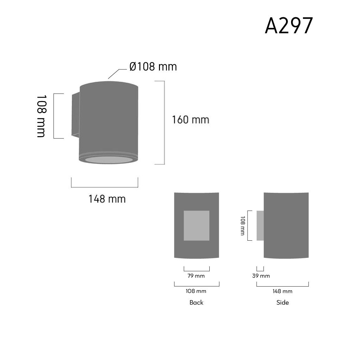 Outdoor Wall Lamp CYLON A297