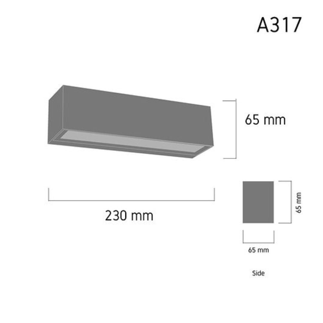 Outdoor Wall Lamp LINOX A317 LED