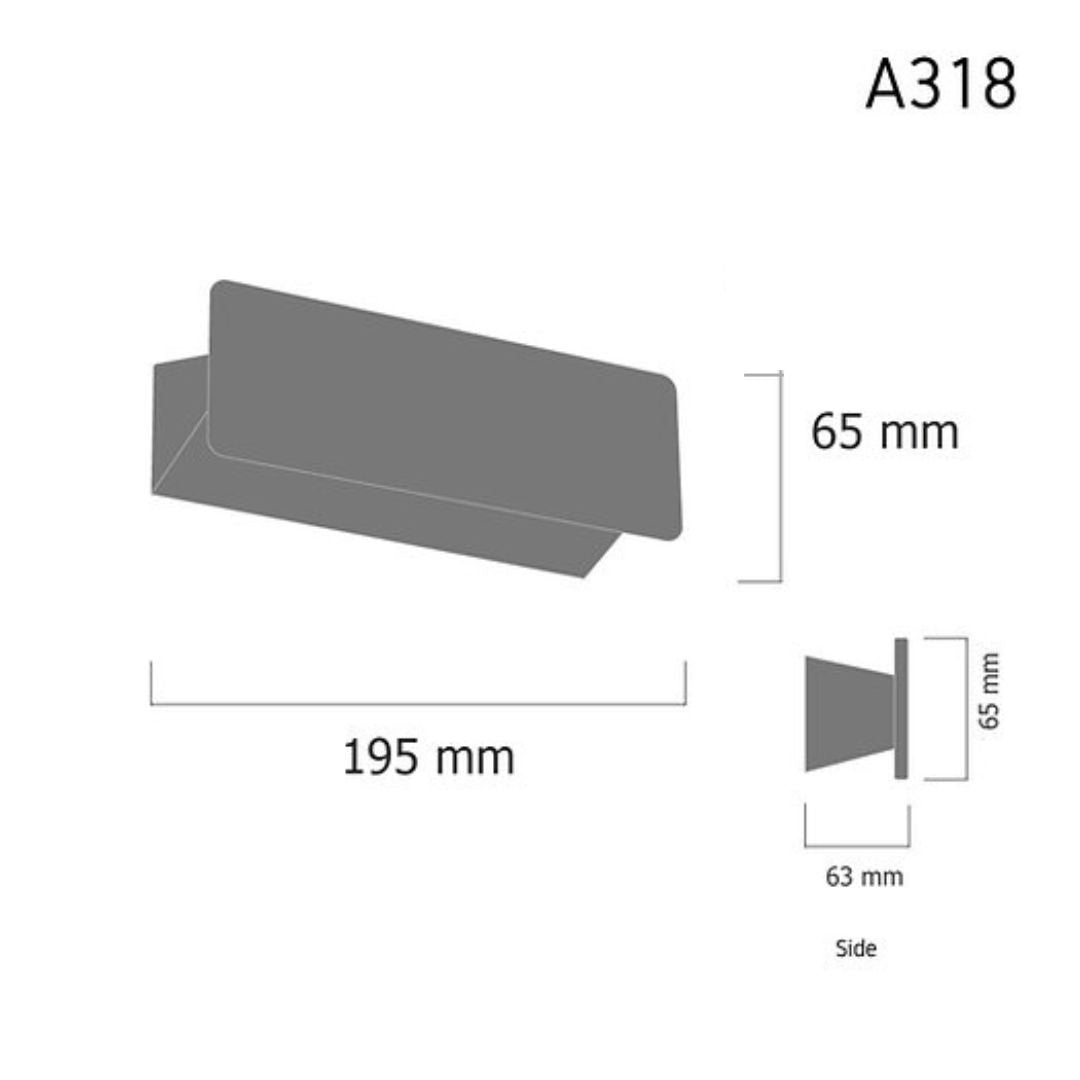 Outdoor Wall Lamp MODRIX A318 LED