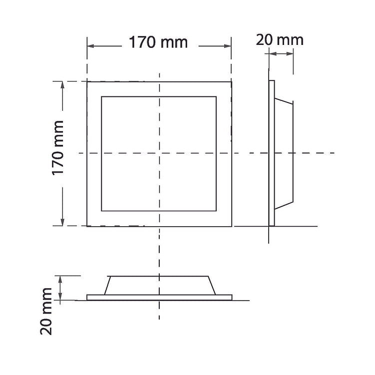 Downlight LED L47 9W 3000K